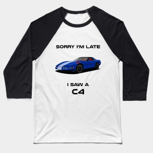 Chevrolet Corvette C4 Grand Sport Shirt Classic Car Oldtimer Baseball T-Shirt